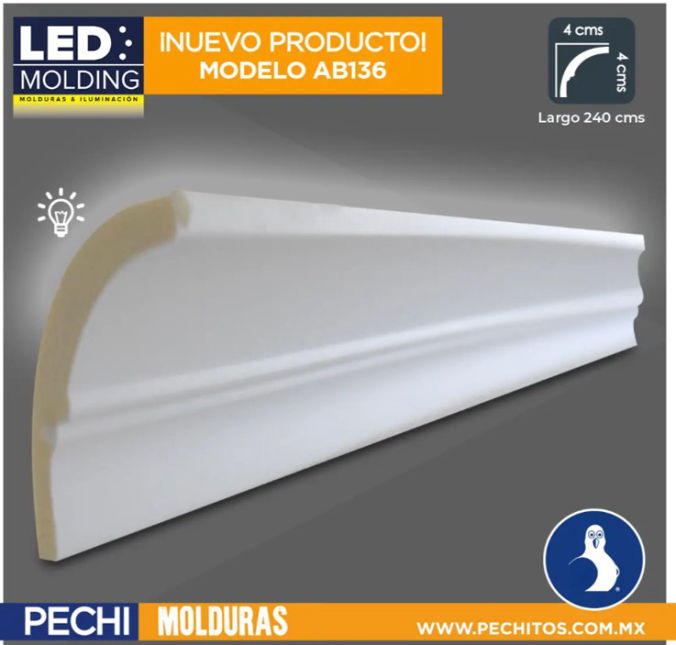 molduras led AB136