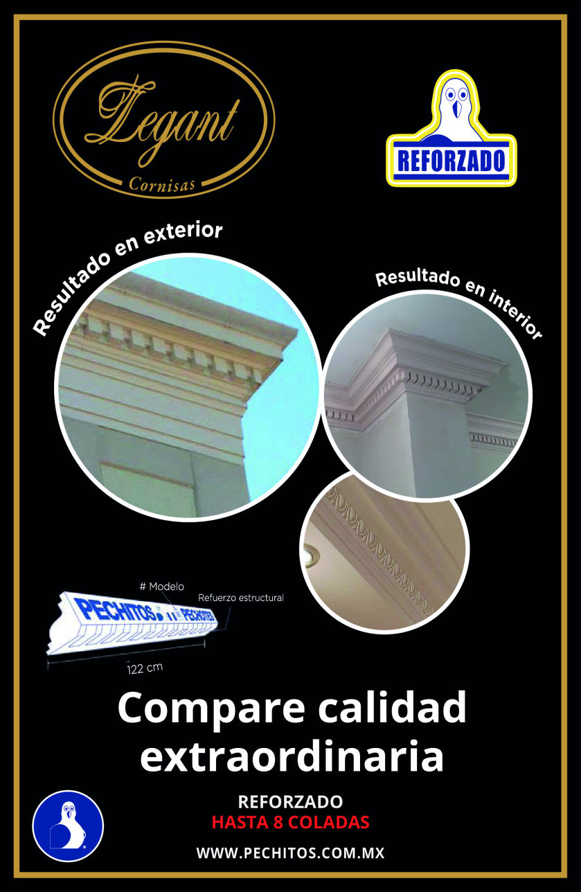 Calidad extraordinaria en molduras