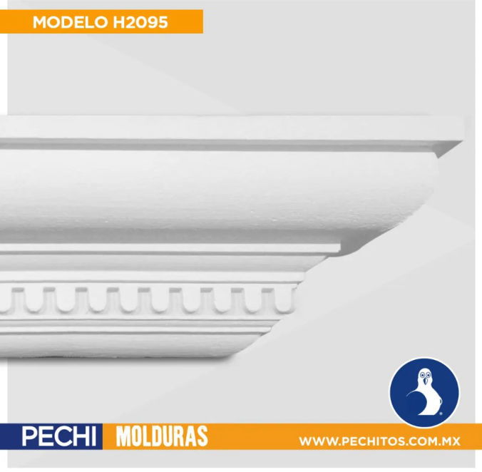 Molduras de unicel decoradas H2095