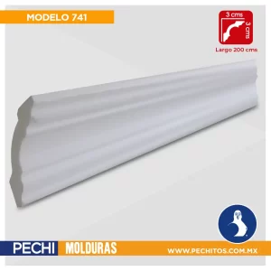 Molduras de unicel lisas