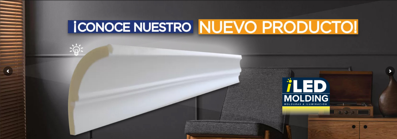molduras LED :: molduras luz indirecta