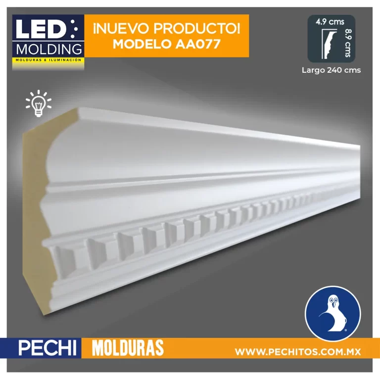 Molduras led :: molduras unicel luz indirecta